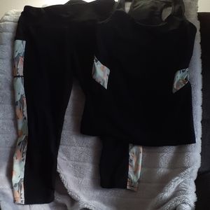 Capri legging and tank set #w19